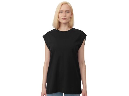 Майка оверсайз Berlin, унисекс, черный Майка оверсайз Berlin, унисекс, черный