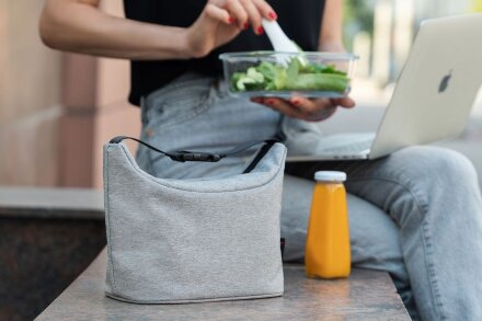 Термосумка Burst Oneworld, серая Термосумка Burst Oneworld, серая