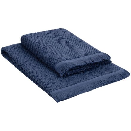 Полотенце Morena, среднее, синее Полотенце Morena, среднее, синее