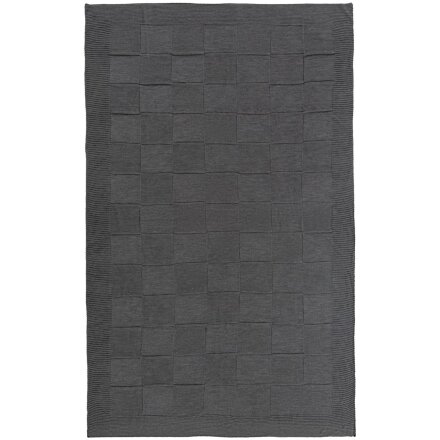 Плед Chess Queen, ver.2, серый меланж Плед Chess Queen, ver.2, серый меланж