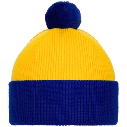 Шапка Snappy, желтая с синим Шапка Snappy, желтая с синим