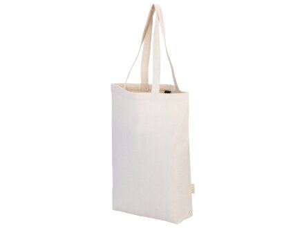 Сумка Fixy из переработанного хлопка с фиксирующей эластичной лентой, натуральный Сумка Fixy из переработанного хлопка с фиксирующей эластичной лентой, натуральный