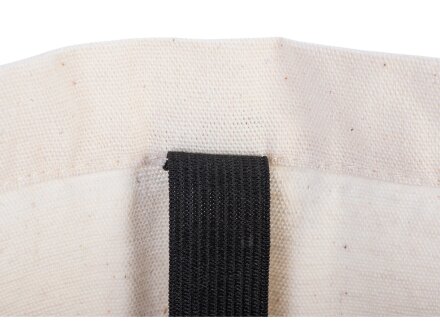 Сумка Fixy из переработанного хлопка с фиксирующей эластичной лентой, натуральный Сумка Fixy из переработанного хлопка с фиксирующей эластичной лентой, натуральный