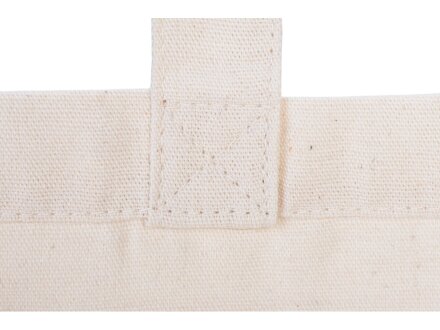 Сумка Fixy из переработанного хлопка с фиксирующей эластичной лентой, натуральный Сумка Fixy из переработанного хлопка с фиксирующей эластичной лентой, натуральный