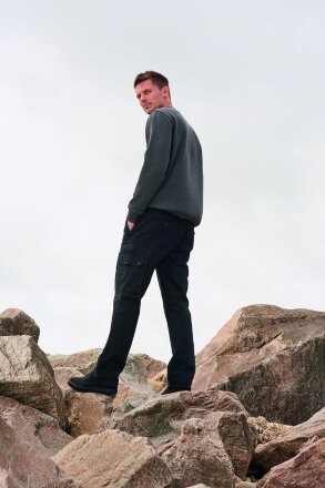 Брюки мужские Docker, темно-зеленые Брюки мужские Docker, темно-зеленые