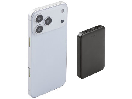 Внешний аккумулятор Simp, 5000 мАч, черный