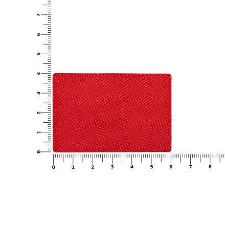 Наклейка тканевая Lunga, L, красная Наклейка тканевая Lunga, L, красная