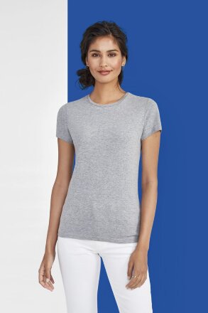 Футболка женская Miss 150, серый меланж Футболка женская Miss 150, серый меланж