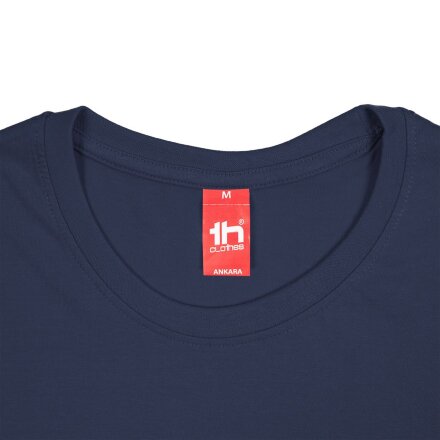Футболка унисекс Ankara, темно-синяя Футболка унисекс Ankara, темно-синяя