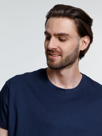 Футболка унисекс Ankara, темно-синяя Футболка унисекс Ankara, темно-синяя