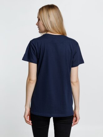 Футболка унисекс Ankara, темно-синяя Футболка унисекс Ankara, темно-синяя