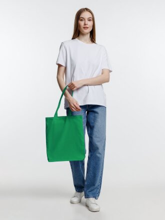 Холщовая сумка Strong 210, зеленая Холщовая сумка Strong 210, зеленая