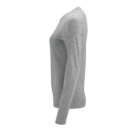 Футболка с длинным рукавом Imperial LSL Women, серый меланж Футболка с длинным рукавом Imperial LSL Women, серый меланж