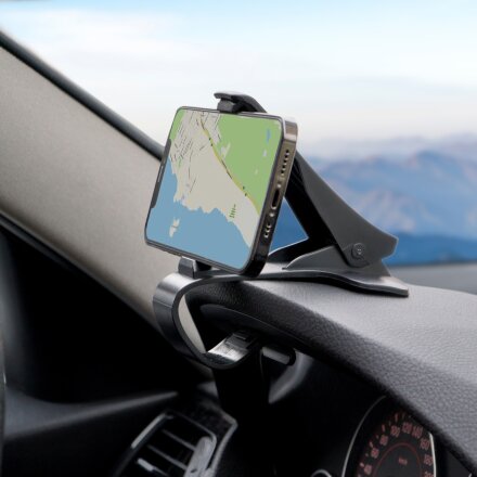 Автомобильный держатель Crab Clip, черный, Deppa Автомобильный держатель Crab Clip, черный, Deppa