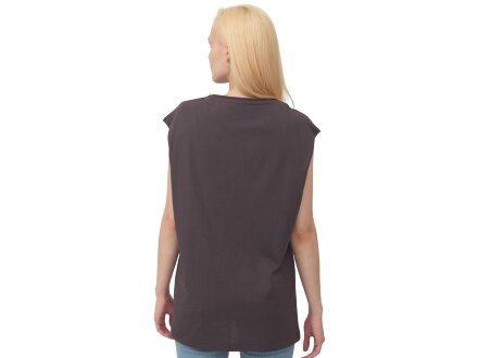 Майка оверсайз Berlin, унисекс, темно-серый