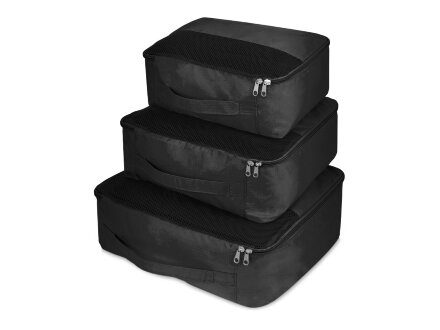 Комплект чехлов для путешествий Easy Traveller, черный Комплект чехлов для путешествий Easy Traveller, черный