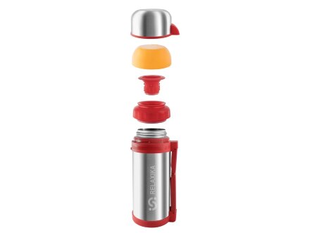 Термос универсальный (для еды и напитков) Relaxika 201, 1500 мл, стальной Термос универсальный (для еды и напитков) Relaxika 201, 1500 мл, стальной