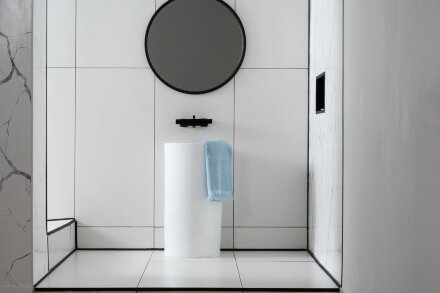 Полотенце Morena, среднее, белое Полотенце Morena, среднее, белое