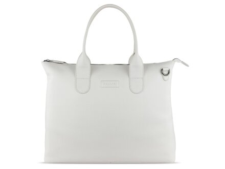 Сумка-шоппер BUGATTI Elsa, белая, воловья кожа/полиэстер, 46х11х31,5 см Сумка-шоппер BUGATTI Elsa, белая, воловья кожа/полиэстер, 46х11х31,5 см