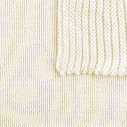 Плед Chess Queen, ver.2, молочно-белый Плед Chess Queen, ver.2, молочно-белый