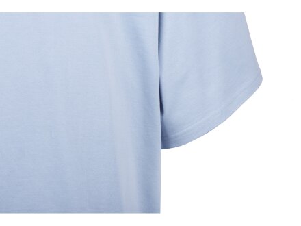 Худи оверсайз с коротким рукавом Warsaw унисекс, небесно-голубой Худи оверсайз с коротким рукавом Warsaw унисекс, небесно-голубой