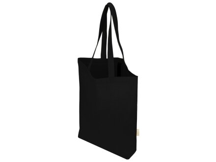 Сумка Fixy из переработанного хлопка с фиксирующей эластичной лентой, черный Сумка Fixy из переработанного хлопка с фиксирующей эластичной лентой, черный