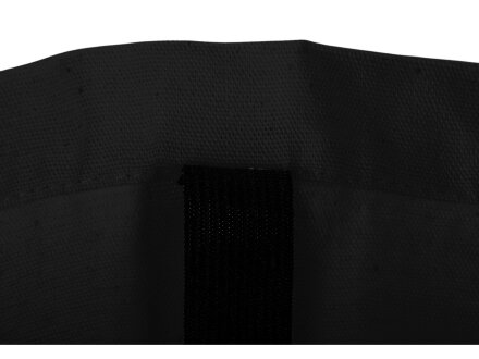 Сумка Fixy из переработанного хлопка с фиксирующей эластичной лентой, черный Сумка Fixy из переработанного хлопка с фиксирующей эластичной лентой, черный