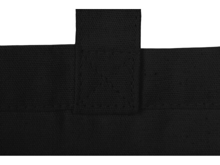 Сумка Fixy из переработанного хлопка с фиксирующей эластичной лентой, черный Сумка Fixy из переработанного хлопка с фиксирующей эластичной лентой, черный