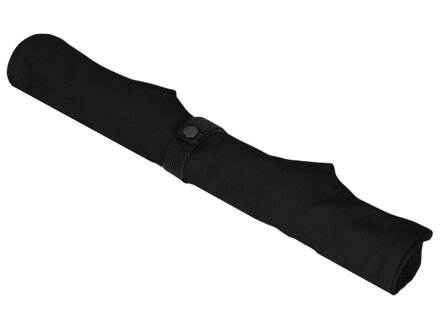 Сумка Fixy из переработанного хлопка с фиксирующей эластичной лентой, черный Сумка Fixy из переработанного хлопка с фиксирующей эластичной лентой, черный