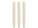 Originalhome столовая свеча, набор 10 шт. - Белый