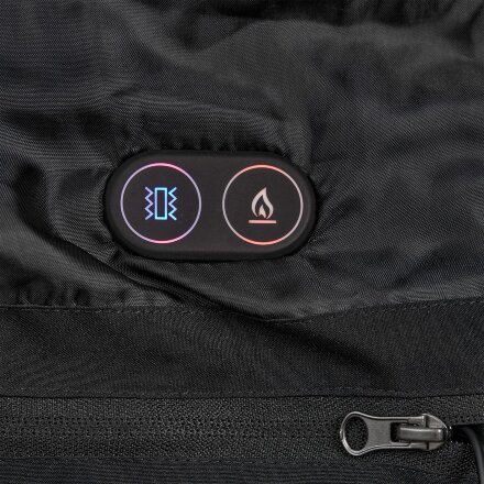 Куртка с подогревом Thermalli Everest, черная Куртка с подогревом Thermalli Everest, черная