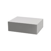 Подарочная коробка-трансформер средняя, серая