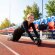 Спортивная сумка Fitnext, черная с синим Спортивная сумка Fitnext, черная с синим