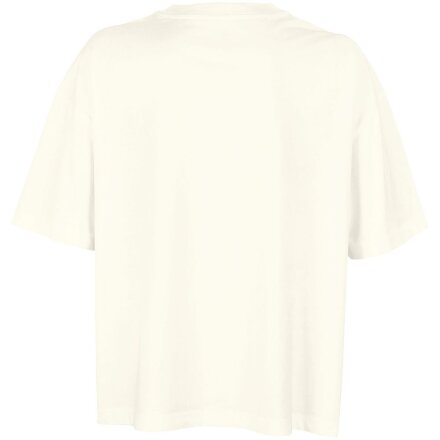 Футболка оверсайз женская Boxy Women, молочно-белая Футболка оверсайз женская Boxy Women, молочно-белая