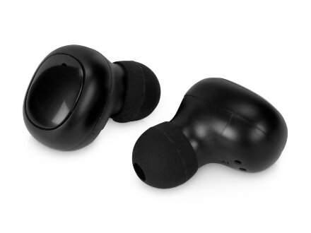 Беспроводные наушники TWS в кейсе Volts. Evolt, черный, пластик Беспроводные наушники TWS в кейсе Volts. Evolt, черный, пластик