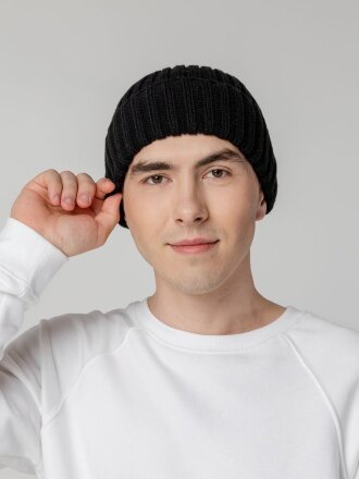 Шапка Uni, черная Шапка Uni, черная