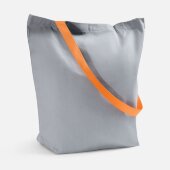 Шопер B5, серый с оранжевыми ручками Шопер B5, серый с оранжевыми ручками