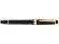 Перьевая ручка Cross Bailey Light Polished Black Resin and Gold Tone, перо F с нанесением логотипа