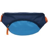 Поясная сумка детская Kiddo, синяя с голубым Поясная сумка детская Kiddo, синяя с голубым