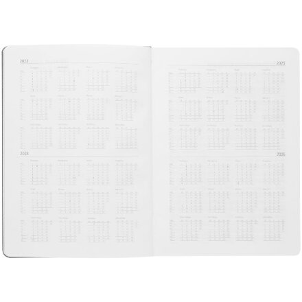 Ежедневник New Factor Metal, серый