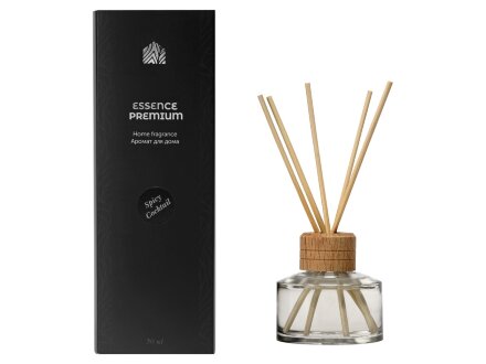 Аромат для дома Spicy Cocktail, премиум с ротанговыми палочками Аромат для дома Spicy Cocktail, премиум с ротанговыми палочками