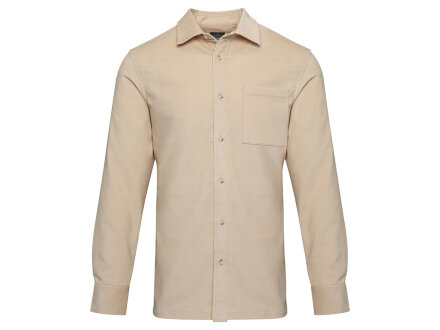 Alum вельветовая рубашка унисекс - Oatmeal