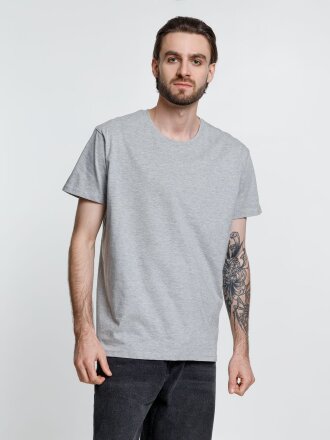 Футболка унисекс Ankara, серый меланж Футболка унисекс Ankara, серый меланж