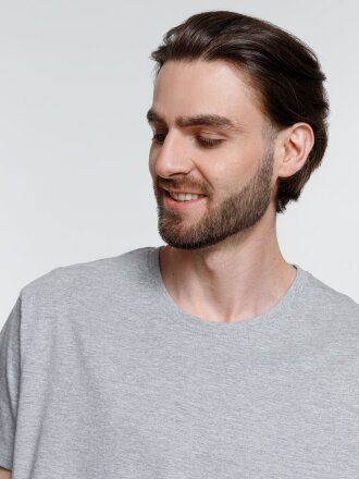 Футболка унисекс Ankara, серый меланж Футболка унисекс Ankara, серый меланж