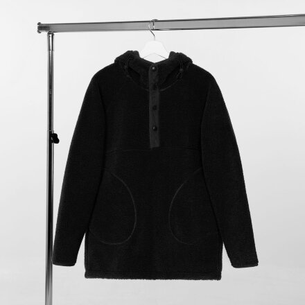 Анорак унисекс Oblako, черный Анорак унисекс Oblako, черный