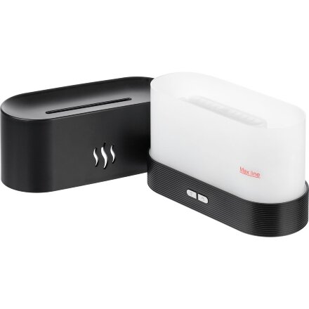 Увлажнитель-ароматизатор с имитацией пламени Fuego ver.2, черный Увлажнитель-ароматизатор с имитацией пламени Fuego ver.2, черный