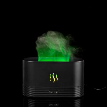 Увлажнитель-ароматизатор с имитацией пламени Fuego ver.2, черный Увлажнитель-ароматизатор с имитацией пламени Fuego ver.2, черный