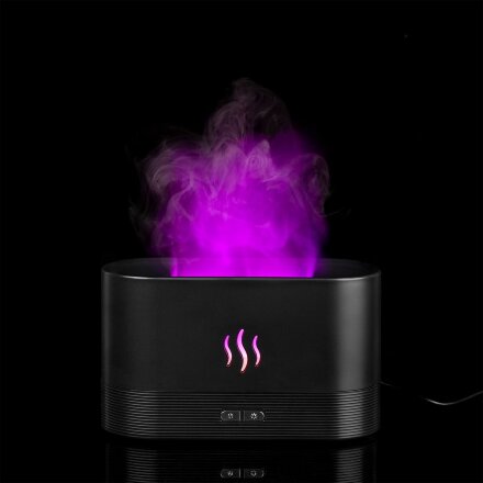 Увлажнитель-ароматизатор с имитацией пламени Fuego ver.2, черный Увлажнитель-ароматизатор с имитацией пламени Fuego ver.2, черный