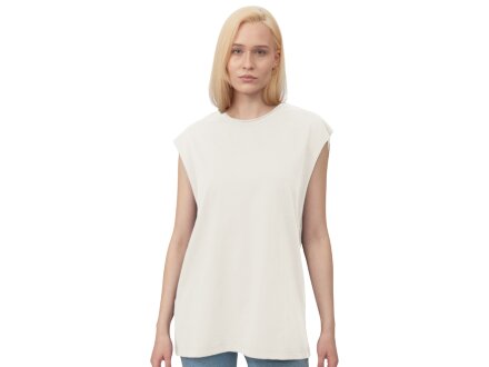 Майка оверсайз Berlin, унисекс, молочный