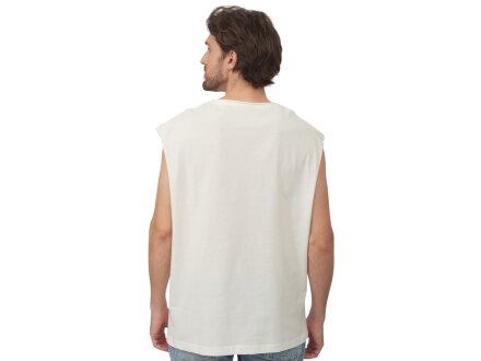 Майка оверсайз Berlin, унисекс, молочный